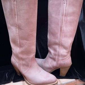 Fry Boots Pink Tall